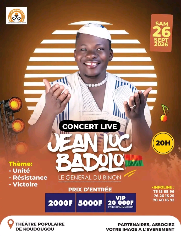 Concert Live - Jean Luc BADOLO